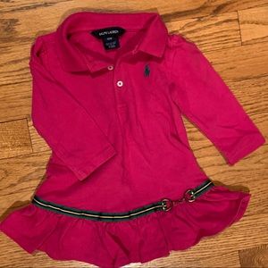Ralph Lauren girls 18 month pink dress